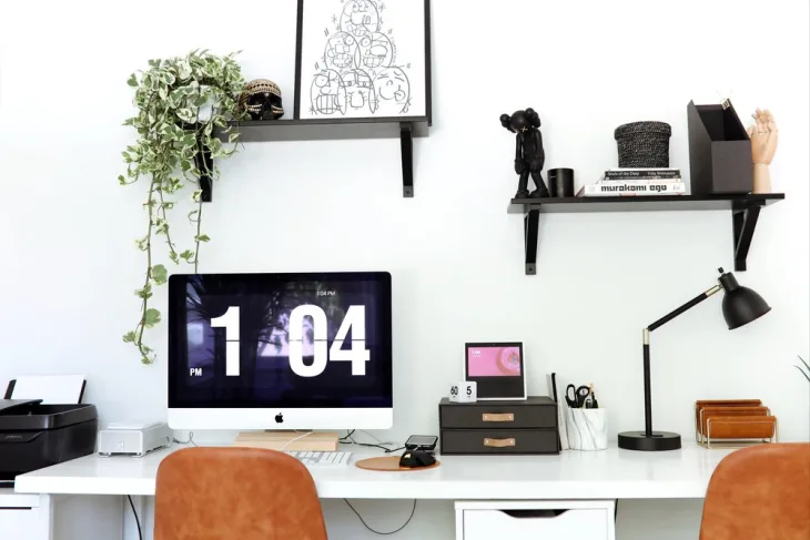 How to Decorate a Home Office with Things You Have